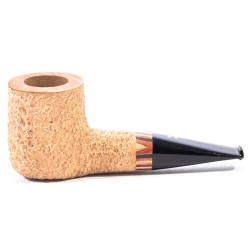 Pipe Radice Rind "Pure" Rusticated Natural Billiard
