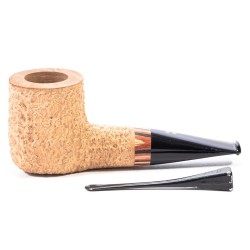 Pipe Radice Rind "Pure" Rusticated Natural Billiard