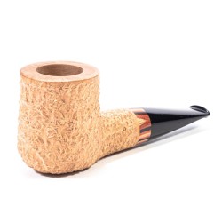 Pipe Radice Rind "Pure" Rusticated Natural Billiard