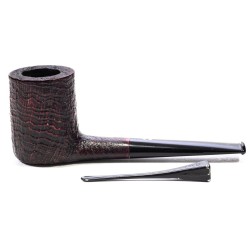 Briar Pipe Radice Silk Cut Sandblasted Billiard