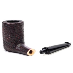 Briar Pipe Radice Silk Cut Sandblasted Billiard