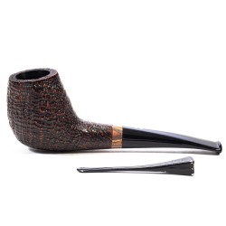 Briar Pipe Radice Silk Cut Sandblasted Billiard