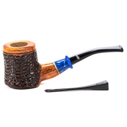 Briar Pipe Santambrogio Rusticated Cherrywood