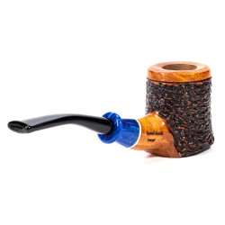 Briar Pipe Santambrogio Rusticated Cherrywood