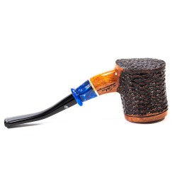 Briar Pipe Santambrogio Rusticated Cherrywood