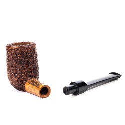 Briar Pipe Ser Jacopo Rusticated R1 Billiard