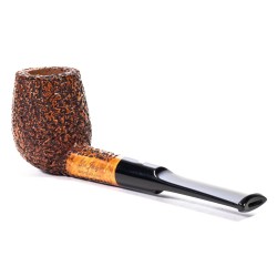 Briar Pipe Ser Jacopo Rusticated R1 Billiard