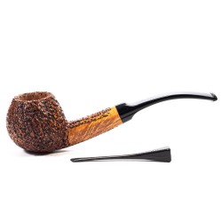 Pipa in Radica Ser Jacopo Rusticata R1 Bent Apple