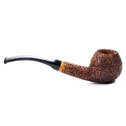 Pipa in Radica Ser Jacopo Rusticata R1 Bent Apple
