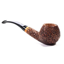 Pipa in Radica Ser Jacopo Rusticata R1 Bent Apple