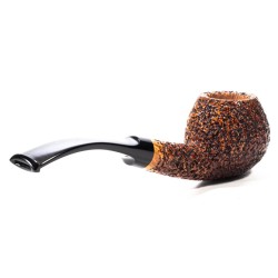 Pipa in Radica Ser Jacopo Rusticata R1 Bent Apple