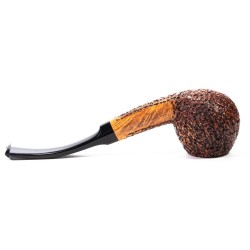 Pipa in Radica Ser Jacopo Rusticata R1 Bent Apple