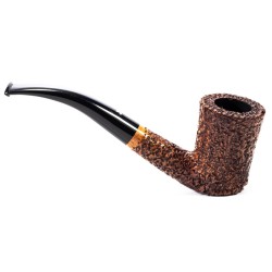 Briar Pipe Ser Jacopo Rusticated R1 Bent Chimney