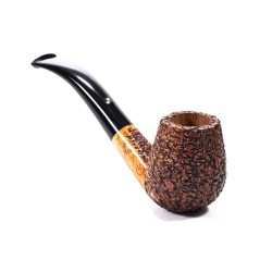 Briar Pipe Ser Jacopo Rusticated R1 Bent