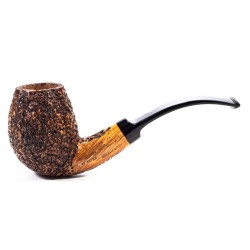 Briar Pipe Ser Jacopo Rusticated R1 Bent