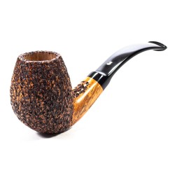 Briar Pipe Ser Jacopo Rusticated R1 Bent