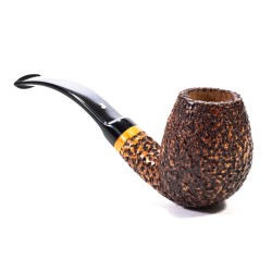 Briar Pipe Ser Jacopo Rusticated R1 Bent