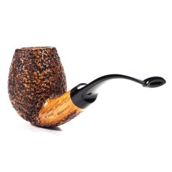 Briar Pipe Ser Jacopo Rusticated R1 Bent