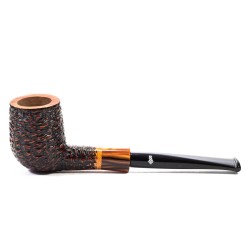 Briar Pipe Santambrogio Rusticated Billiard