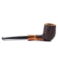Briar Pipe Santambrogio Rusticated Billiard