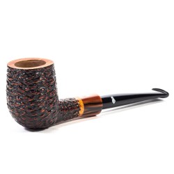 Briar Pipe Santambrogio Rusticated Billiard