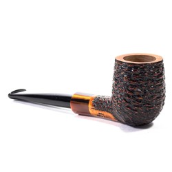 Briar Pipe Santambrogio Rusticated Billiard