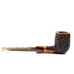 Briar Pipe Santambrogio Rusticated Billiard