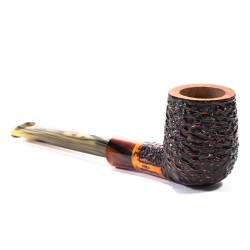 Briar Pipe Santambrogio Rusticated Billiard