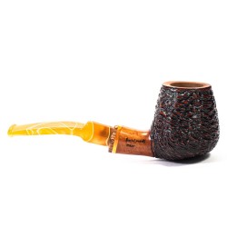 Pipa in Radica Santambrogio Rusticata Brandy