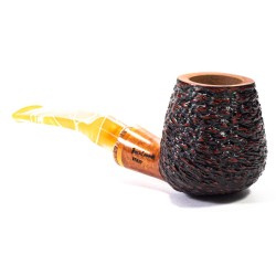 Pipa in Radica Santambrogio Rusticata Brandy