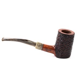 Briar Pipe Santambrogio Rusticated Poker