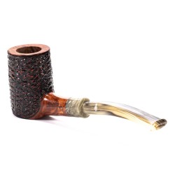 Briar Pipe Santambrogio Rusticated Poker