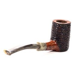 Briar Pipe Santambrogio Rusticated Poker