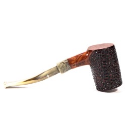 Briar Pipe Santambrogio Rusticated Poker