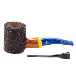 Briar Pipe Santambrogio Rusticated Poker