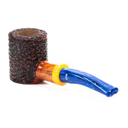 Briar Pipe Santambrogio Rusticated Poker