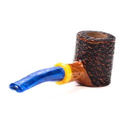 Briar Pipe Santambrogio Rusticated Poker