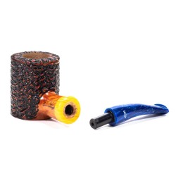 Briar Pipe Santambrogio Rusticated Poker