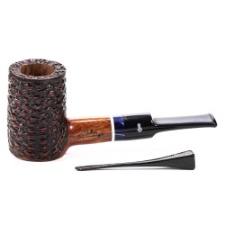 Briar Pipe Santambrogio Rusticated Poker