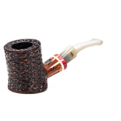 Pipa in Radica Santambrogio Rusticata Cherrywood