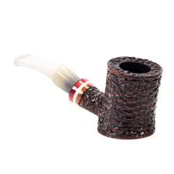 Pipa in Radica Santambrogio Rusticata Cherrywood