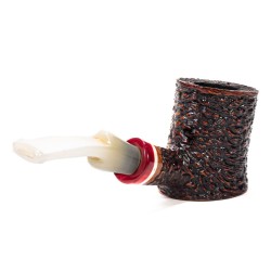 Pipa in Radica Santambrogio Rusticata Cherrywood