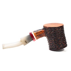 Briar Pipe Santambrogio Rusticated Cherrywood