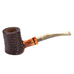 Pipa in Radica Santambrogio Rusticata Cherrywood