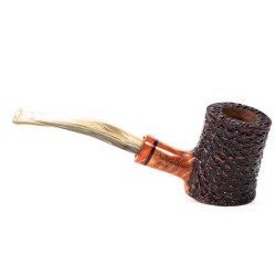 Briar Pipe Santambrogio Rusticated Cherrywood