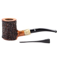 Briar Pipe Santambrogio Rusticated Cherrywood
