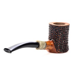 Briar Pipe Santambrogio Rusticated Cherrywood