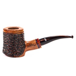 Briar Pipe Santambrogio Rusticated Cherrywood