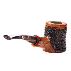 Briar Pipe Santambrogio Rusticated Cherrywood