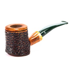 Pipa in Radica Santambrogio Rusticata Cherrywood